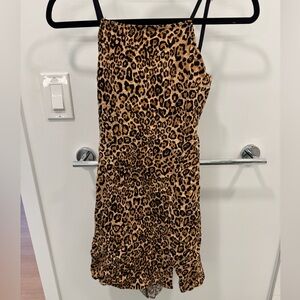 Cheetah mini dress size S